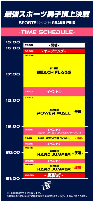 究極の男は誰だ⁉最強スポーツ男子頂上決戦